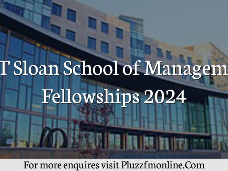 MIT Sloan School of Management Fellowships