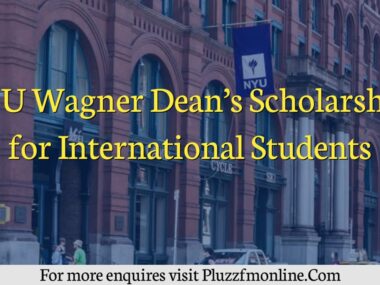 NYU Wagner dean's scholarships for international students