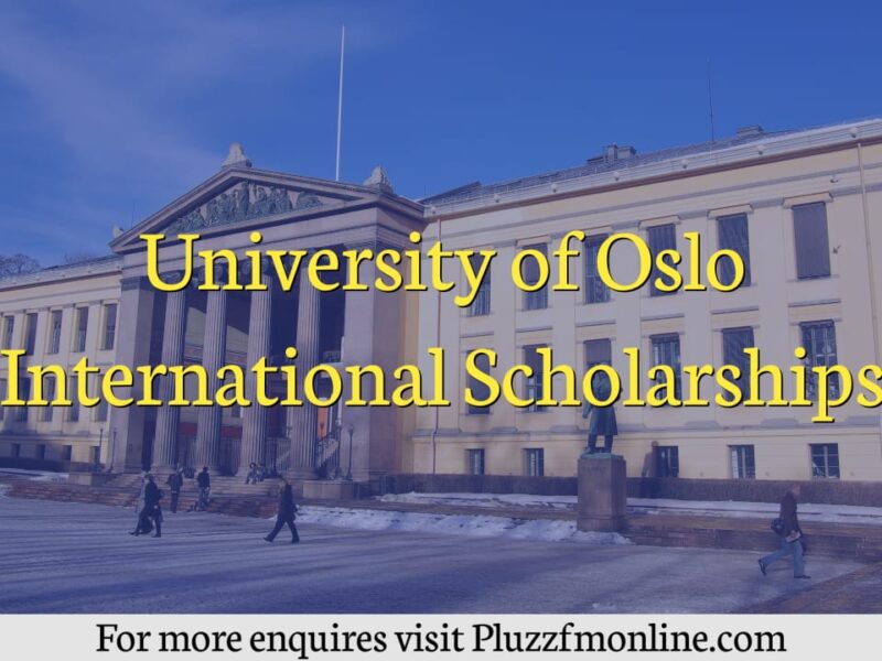 University of Oslo International Scholarships