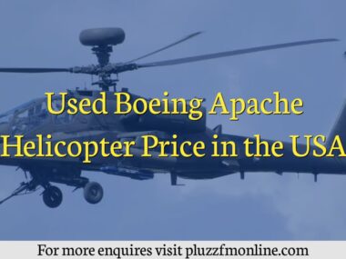 Used Boeing Apache Helicopter Price in the USA